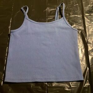 American Eagle Blue Crop TankTop